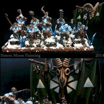 Icy Ogre Kingdom Ogre Ironguts by Simon Moon