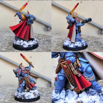 Captain Space Wolves Primaris by CerberusXt