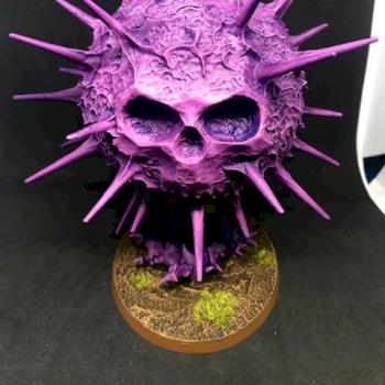 Purple Sun Of Shyish Endless Spell Malign Sorcery AOS Warhammer by juanlurockerman