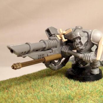 Orks Unpainted WIP Zap Boy by AzhrarnX