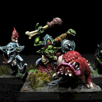 9th Age Gnasher Herd by deuteros