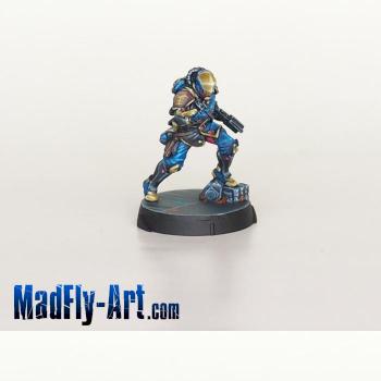 Raveneye Officer by MadFlyArtStudio