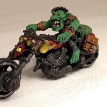 Orks Biker Nob's Ammo Grot 2 by AzhrarnX