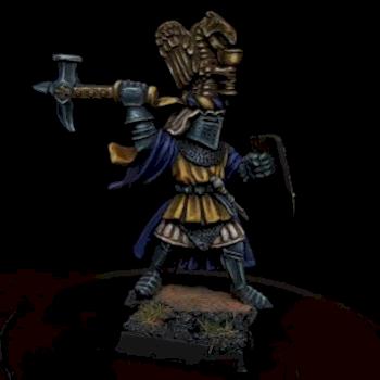 Bretonnian knight on foot by UnStoPPabLe