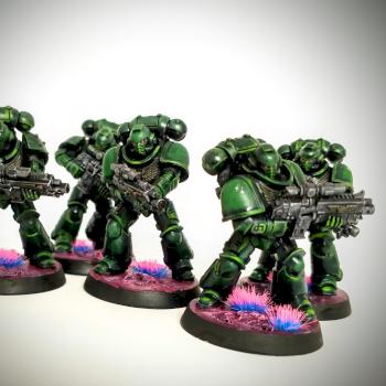 Dark Angels Tactical Squad by CriticalStatePatient