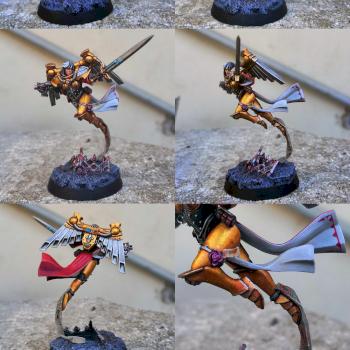 Geminae Superia - Guard of Celestine the Living Saint - Battle Sisters (n°2) by CerberusXt