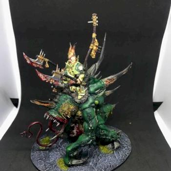 Orghotts Daemonspew MAGGOTH LORD MAGGOTKIN OF NURGLE WARHAMMER by juanlurockerman