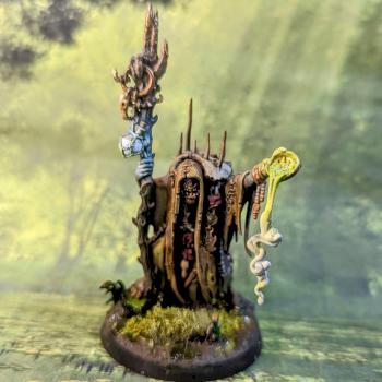 AoS Kruleboyz Swampcalla Shaman by MoogsLittleFigures