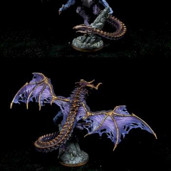 Purple Dragon by shadowpainter