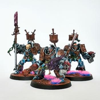 Grey knights paladins by CriticalStatePatient