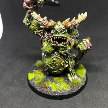 GREAT UNCLEAN ONE / DEMON PRINCE MAGGOTKIN OF NURGLE WARHAMMER by juanlurockerman