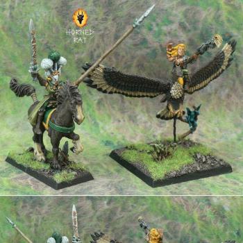 Wood Elves Lords Mounted by rohatakrysa