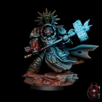 Grey Knights Paladin Grimdark by Galharen