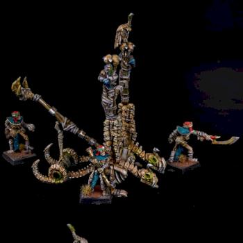 Tomb Kings Screaming Skull Catapult by cool-minis.com