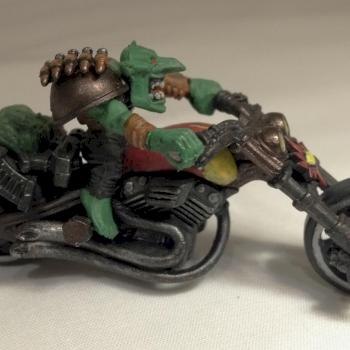 Orks Biker Nob's Ammo Grot 1 by AzhrarnX