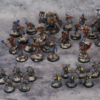 Primaris Space Wolves Army Ragnar Wulfen Thunderwolf Vanguard Vets by biscuitkiller