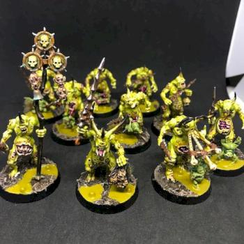 Plaguebearers OF DAEMONS NURGLE by juanlurockerman