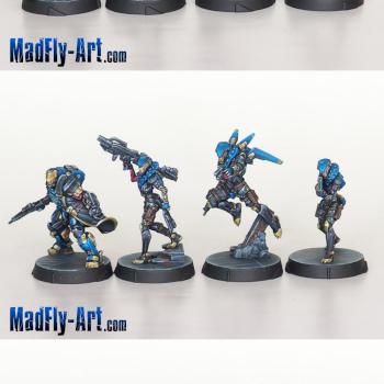 Nyoka Assault Troops by MadFlyArtStudio