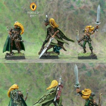 Wood Elves Lords by rohatakrysa