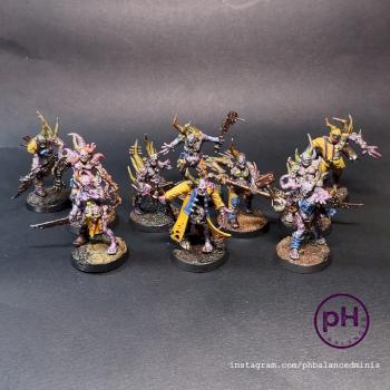 WH40K Death Guard - Poxwalker Squad of 10 by pHBalanced