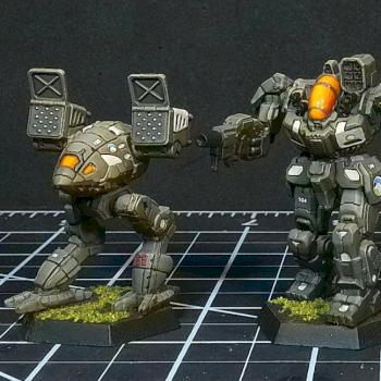 Battlemechs by FluidFox