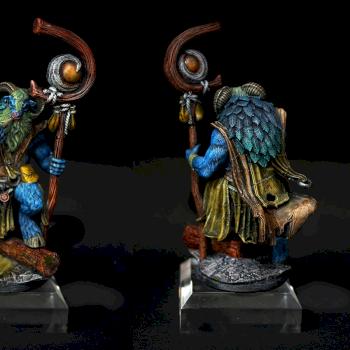 Goatfolk Wizard by Crozen