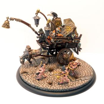 Hordes Grymkin Death Knell Battle Engine by figurecase