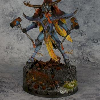 Lumineth Realm Lords Avalenor, Stoneheart King by biscuitkiller