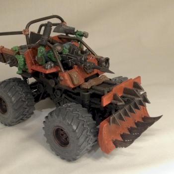 Orks Boss Volmax's Personal Trukk side2 by AzhrarnX