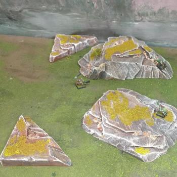 7 Pc Desert Custom Terrain from FoofighterubuWTS 100% Handcrafted U S A by Foofighterubu