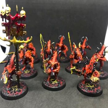 Daemons Of Khorne Bloodletters WARHAMMER AOS 40K by juanlurockerman