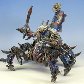 Warhammer 40k Soul Grinder for a tainted World Eaters army by Wappellious