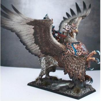 Emperor Karl Franz on Deathclaw by durgin