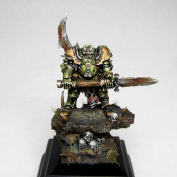 Chaos Champion of Nurgle by camelson