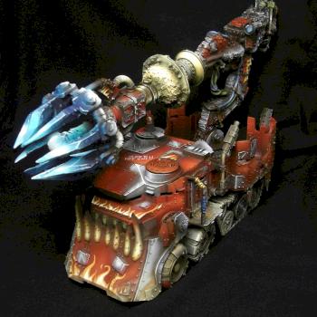 ORK BATTLEWAGON WITH LIFTA DROPPER v.1 by kommissar Manul