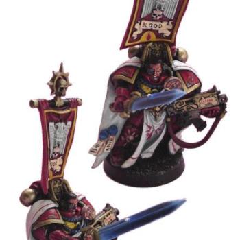 Blood Angels Captain by precinctomega