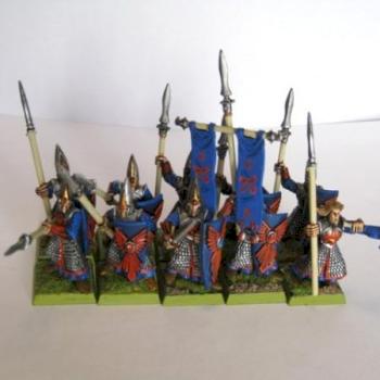 High elf spearmen by Dunx