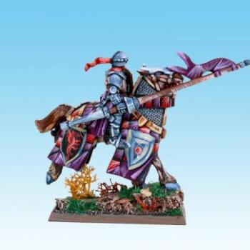 Warhammer Bretonnian Knight by Gorronom
