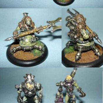 Necrotech  Thralls extra views by Penchour