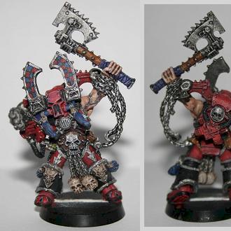 Kharn the Betrayer by allufrio
