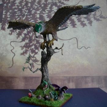 A big swoopy eagle by Delerium