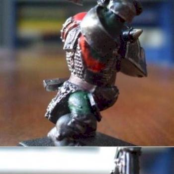 black orc with great weapon by schlumpu