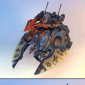 Eldar Ulthwe Fire Prism Oblique view by Wappellious