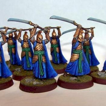 Elf Swordsmen by Draggonhammer