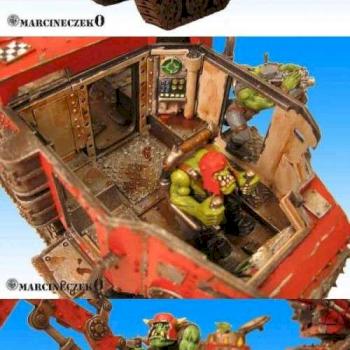 Orks Battlewagon by marcineczek0