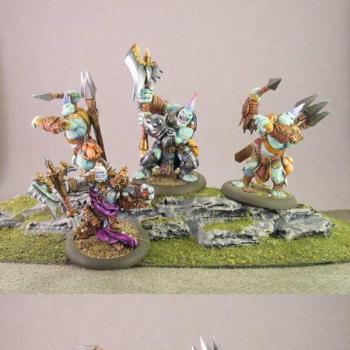 Trollblood Warpack: Madrak, Axer, Impalers by Shades