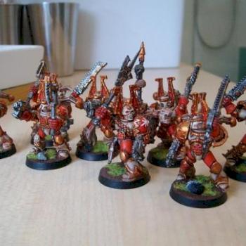 Khorne Berserker by suerto
