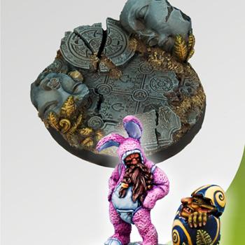 Ancient Ruins 60mm round base by Scibor