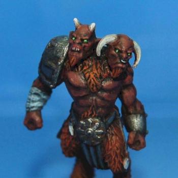 Blood Bowl beastman by Mota