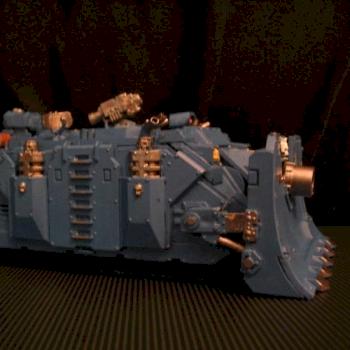 Space Marine Vindicator by jeffwithpower